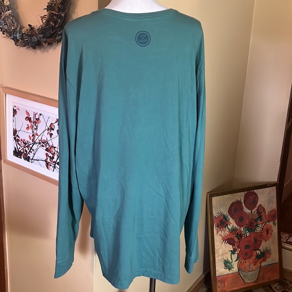LIFE IS GOOD Size XXL Longsleeve Crusher "Dont Stop Believin'" 100% Cotton NEW - Picture 5 of 12